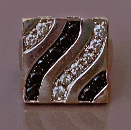 Superbe bague argent zirconium