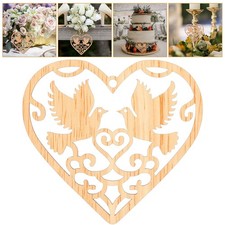  10 Pcs Décoration De Mariage Rustique Décorations Suspendues Pour La Fête