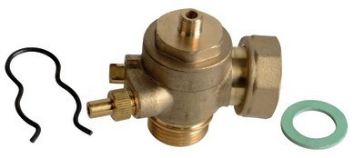 Robinet départ chauffage