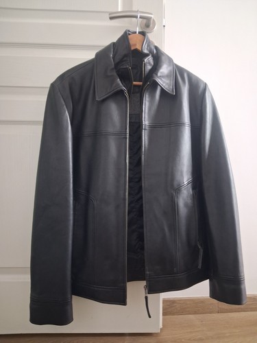 Overland leather jacket - leather,