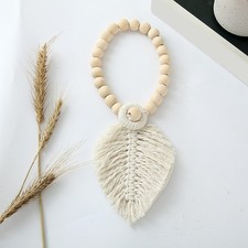 Embrasses de rideaux en macramé en bois Glands décoratifs de ferme Embrasses