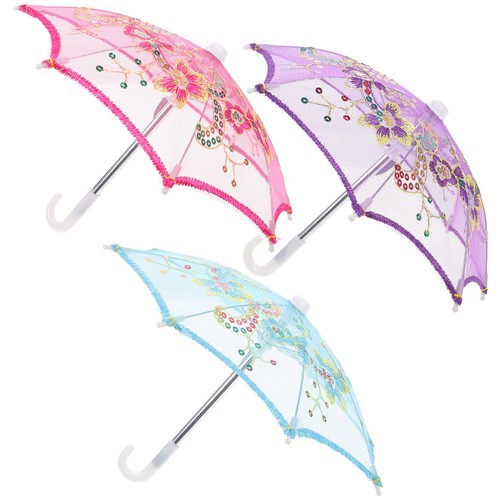 Mini parapluie dentelle - mini, en