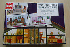 Maquette Ho 1/87  BUSCH 1141 : Set d'aménagement intérieur pour diorama