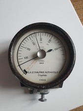 Gros Manometre Annees 60 Pour