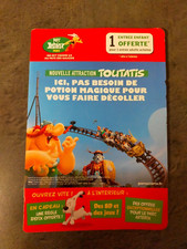 BD + Entrée enfant Parc Astérix offert Caravane publicitaire Tour De France 2023