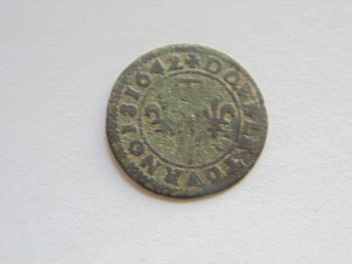 Piece double tournois louis - double,