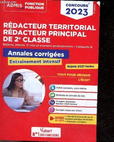 Rédacteur territorial