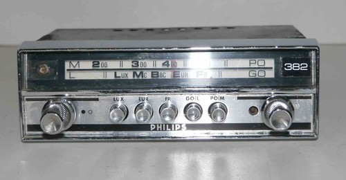 Autoradio vintage philips 382 - autoradio,