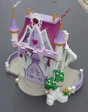PLAYMOBIL - CHATEAU PRINCESSE 5474 de 2013 + 2 PERSONNAGES EN TBE