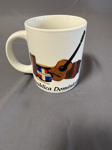 Dominican republic mug - republic, guitar