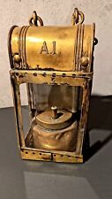 Lanterne, Lampe ancienne de chemin de fer Albert BUTIN