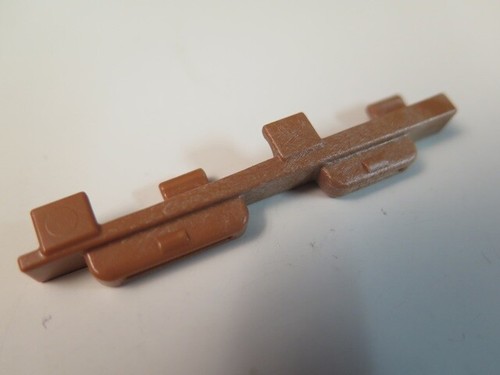 Clip beige marron bois - marron,