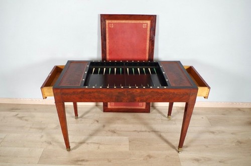Table tric trac directoire - à, tric-trac