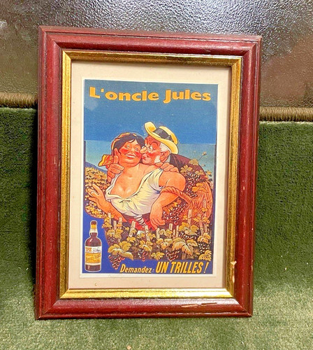 Affiche publicitaire vintage