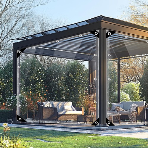 1x2m bâche transparente - bâche, avec