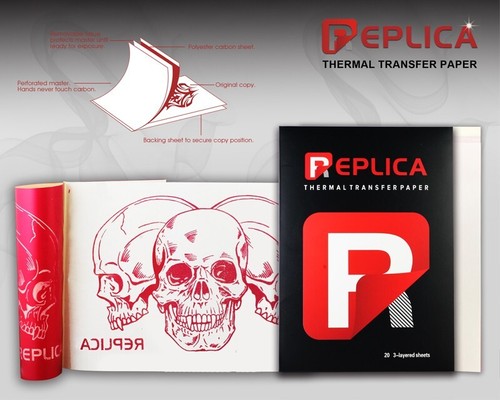 Replica red tattoo - tattoo, thermal