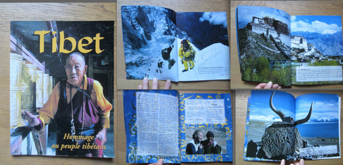 Livret dédicacé tibet - livret,