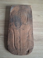 Tuile Plate Ancienne Art Populaire Alsace