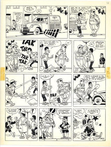 Planche originale yves - planche,