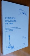 Enquête Diocésaine 1844 (ARCHEOLOGIE PREHISTORIQUE, GALLO-ROMAINE ..Haute-Marne)