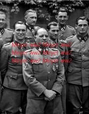 US ww2 Photo Meyer 12th HJ Normandie Dday Utah Omaha para veste Airborne WH Heer