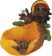 Rasta Jamaican Man with Big