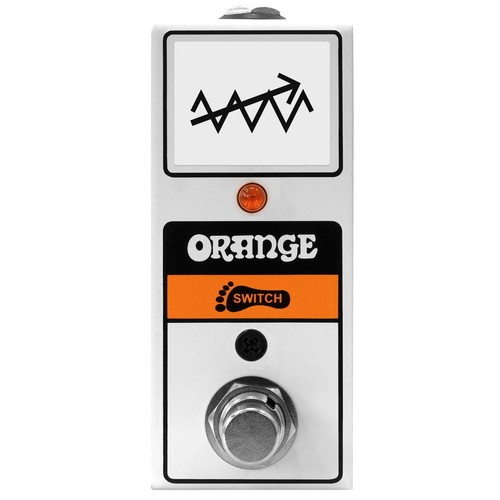 Orange single button mini - orange,