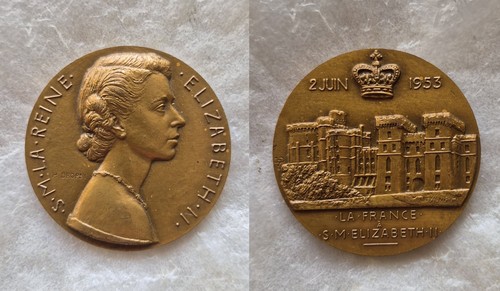 Medaille bronze france sa - bronze, a