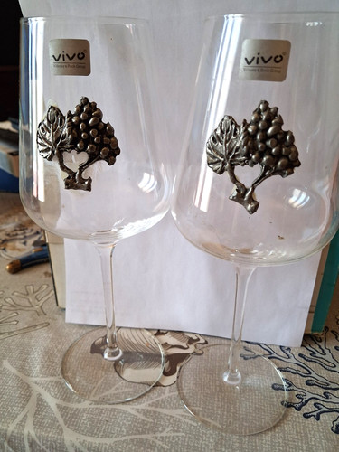 Lot verres à vin - à,