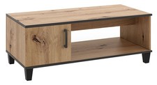 Table Basse Table de Salon Ziertisch 120x56cm Artisan Chêne 1-türig 108628166