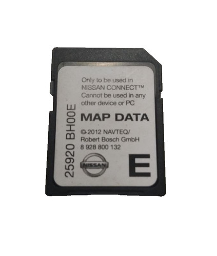 NISSAN CONNECT 2012 SATNAV SD
