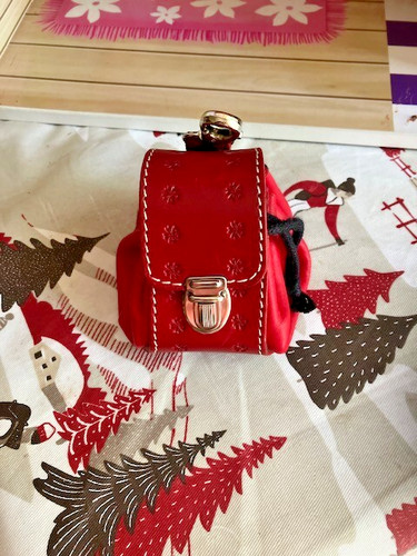 Superbe sac rouge - sac, pour