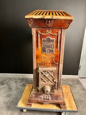 Poêle bois fonte - fonte, ancien