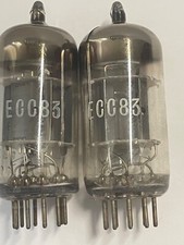 Pair of Mullard factory codes 12AX7 ECC83 ---- strong GM values AMPLITREX