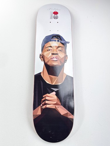Deck skateboard felipe gustavo - deck,