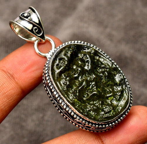 Pendentif argent sterling - en,