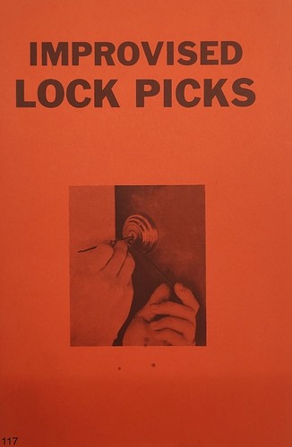 Improvised lockpicks lock - lockpicks,