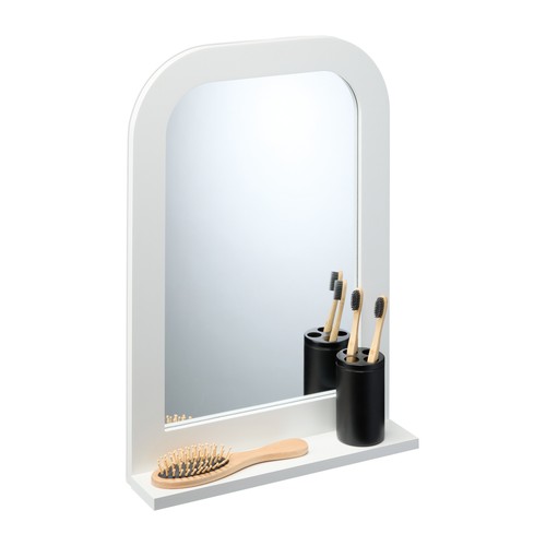 Miroir mural tablette - miroir,