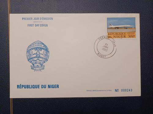 Enveloppe premier jour niger - enveloppe,