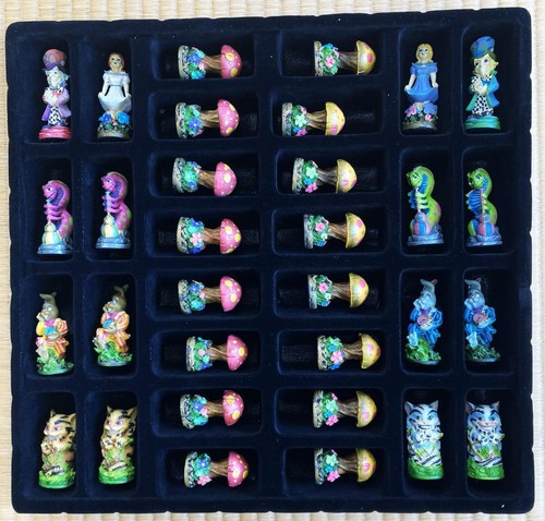 Jeu échecs alice pays - d'échecs,