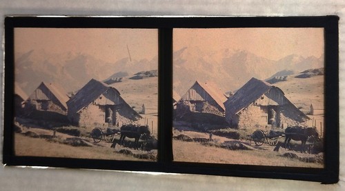 Autochrome chalet montagne - de,