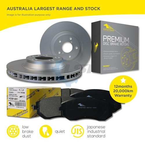 Rear brake pads and - rear,