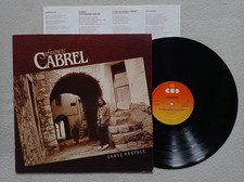 LP 33T FRANCIS CABREL "Carte Postale" CBS 85344 EUROPE 1981 VG+ °