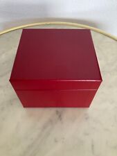 Boîte/Box/Ecrin rouge et
