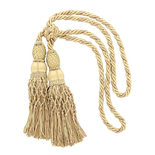 Double rideau frange - 10",