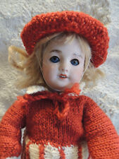 Poupée ancienne BLEUETTE modèle Biscuit 27 cm SFBJ 60- 1 millésimé 22