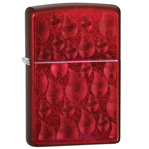 Zippo candy apple - zippo, red