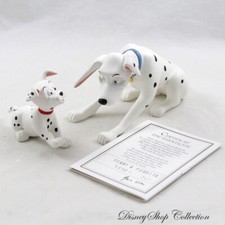 Figurine Penny et Perdita LEBLON DELIENNE Disney Les 101 dalmatiens statuette
