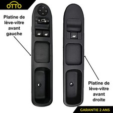 Lot de 2 Platines de Lève Vitre Avant pour PEUGEOT 207 - 9654859677 6554HJ