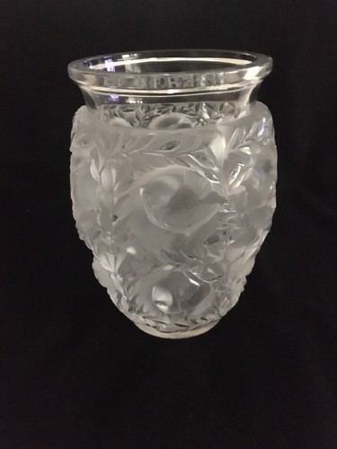 Lalique bagatelle vase rare - lalique,
